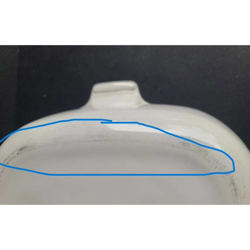 Vintage Corning Ware Cornflower Blue 10 Inch Square Casserole Dish P-10-Be